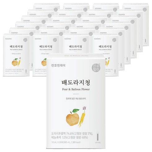 하루활력 배도라지청, 300ml, 25개
