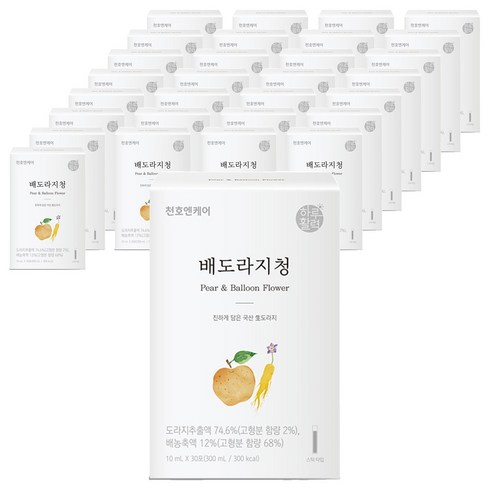 하루활력 배도라지청, 300ml, 30개