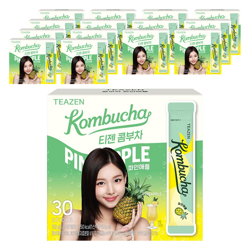 티젠 콤부차 파인애플, 5g, 30개입, 15개