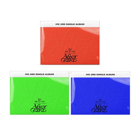 아이브 싱글앨범 3집 After Like 포토북 3종 세트, 3CD