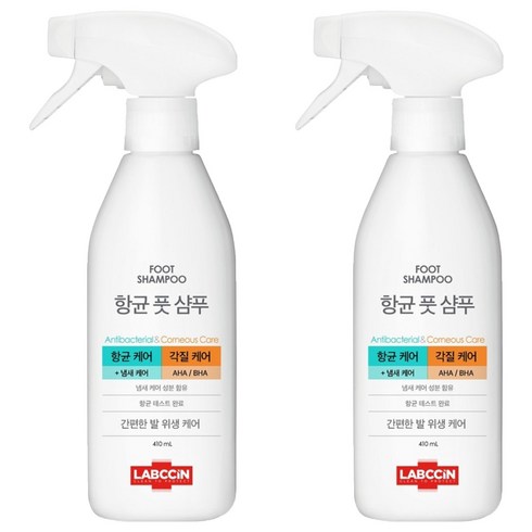 항균 풋샴푸 by 랩신, 1개입, 2개, 410ml