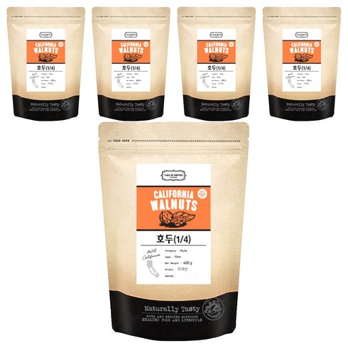 넛츠앤베리스 호두, 400g, 5개