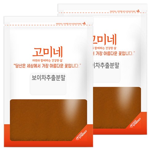 고미네 보이차추출 분말, 500g, 1개입, 2개