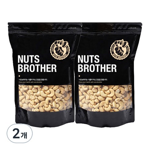 너츠브라더 볶음 캐슈넛, 800g, 2개
