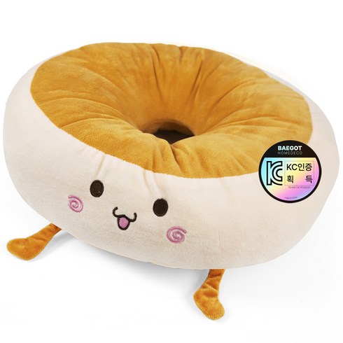 배곧인터내셔널 호떡 성인 앤 유아 도넛방석, 메롱, 1개