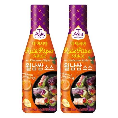 티아시아키친 월남쌈 소스, 2개, 285g