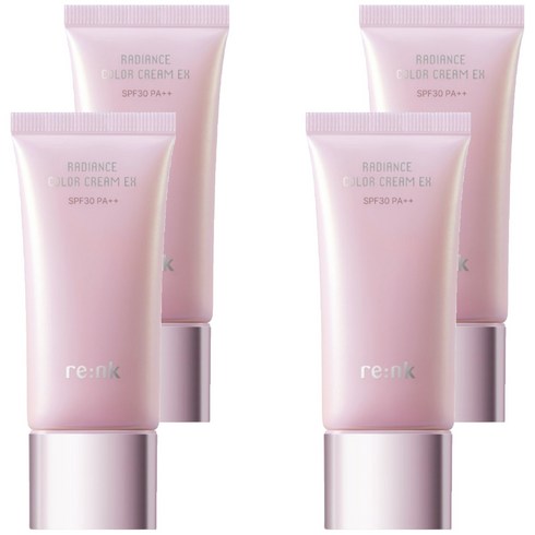 리엔케이 래디언스 컬러크림 EX 30ml, 핑크, 4개