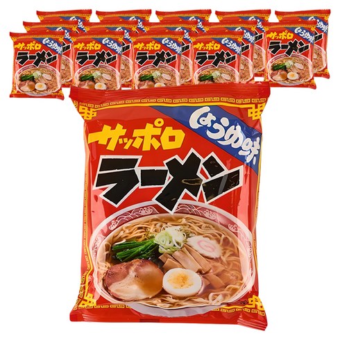 삿포로 라멘 쇼유 82g, 15개