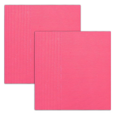 마다꾸미 컬러 골판지, 23 핑크, 20개
