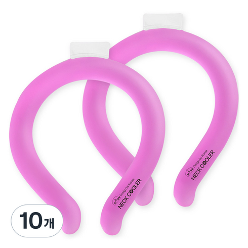 디유 콜드링 아이스 넥쿨러 주니어 핑크 2 x 15cm, 10개