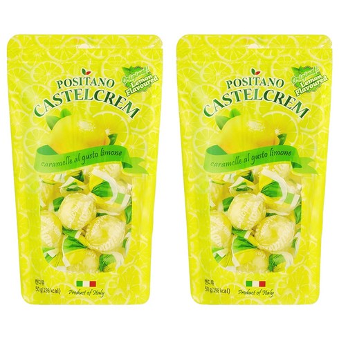 포지타노 카스텔크램 레몬 캔디, 50g, 14개