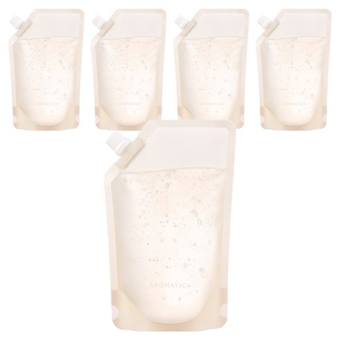 아로마티카 수딩 알로에 베라 젤 리필, 500ml, 5개