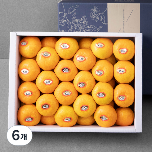 귤탐 당도선별 11brix 감귤 세트, 3kg, 6개