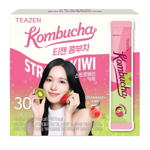 티젠 콤부차 스트로베리키위, 5g, 30개입, 1개