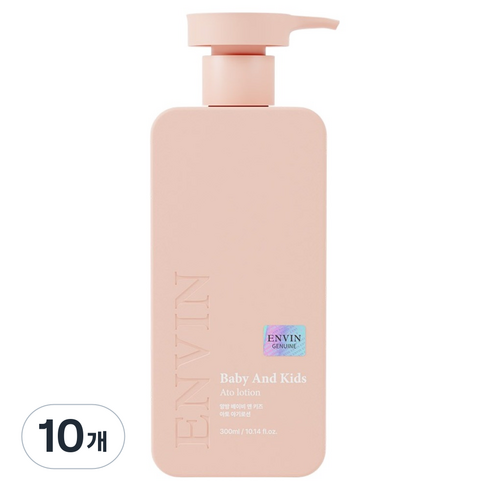 앙방 베이비 앤 키즈 대용량 아토 아기 고보습 로션, 300ml, 10개