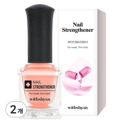 위드샨 네일 스트랭쓰너 손톱강화제, 15ml, 2개