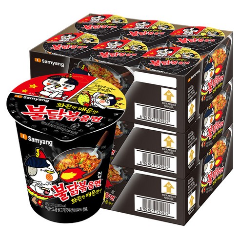 불닭볶음면 소컵 70g, 18개