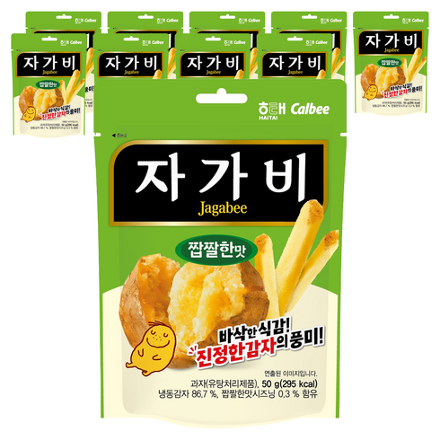 자가비 짭짤한 맛, 50g, 10개