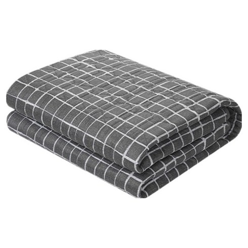 곰표한일 프리미엄 무자계 탄소 전기매트 GP-500C, 스퀘어그레이, 더블(135 x 180 cm)