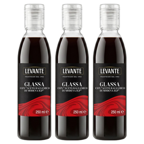 르반테 모데나 발사믹 글레이즈, 250ml, 3개