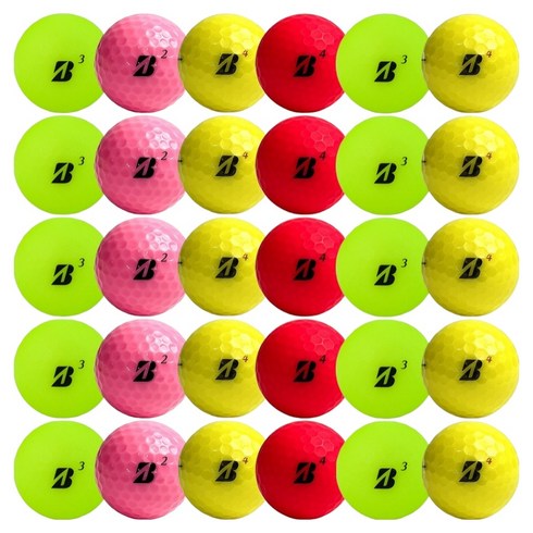 어택 브리지스톤 골프공 로스트볼 특A+ 42.67mm, 랜덤 발송, 1개입, 30개