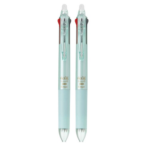 파이롯트 프릭션 볼 슬림 3색 볼펜 0.38mm, 펄그린, 2개