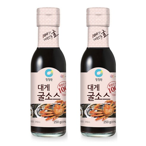 청정원 대게 굴소스, 250g, 2개