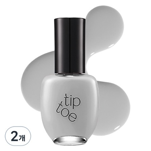 팁토우 안단테 네일 폴리쉬, 218 미스티, 10ml, 2개