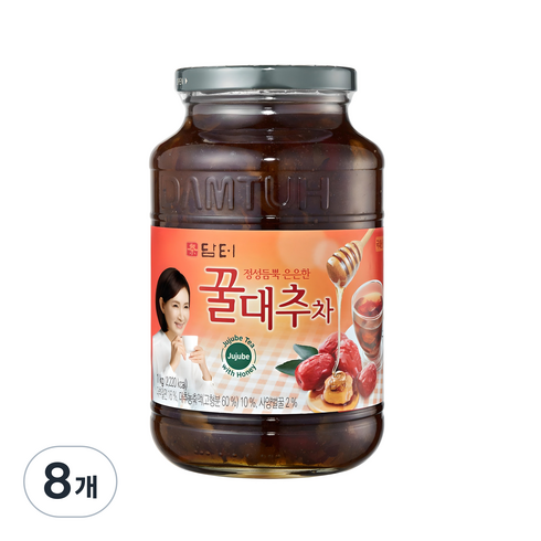 담터 꿀대추차, 1kg, 1개입, 8개