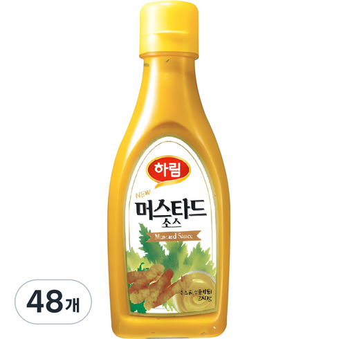 하림 뉴 머스타드 소스, 280g, 48개