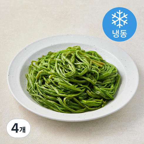 나물투데이 국내산 데친 고구마순 (냉동), 4개, 800g