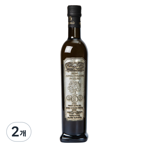 데달로 엑스트라버진 올리브 오일, 500ml, 2개