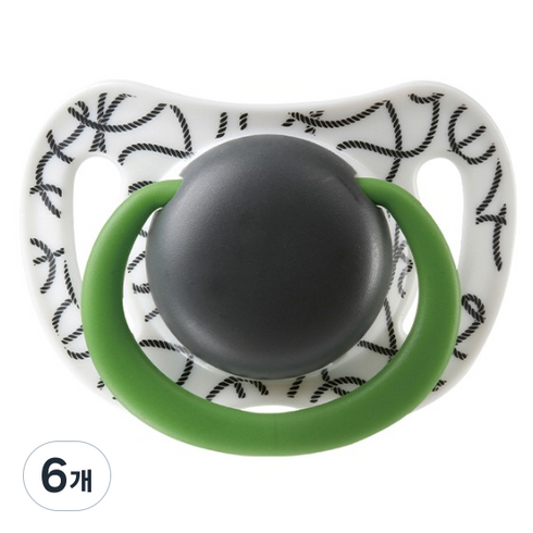 유미 노리개 젖꼭지, S(0~6개월), 화이트, 6개