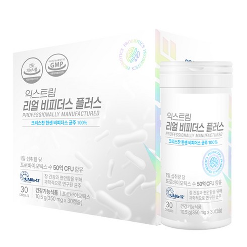 익스트림 리얼 비피더스 플러스 생유산균 10.5g, 1개, 30정