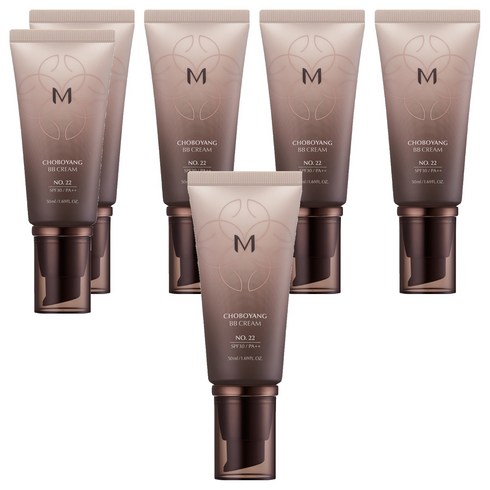 미샤 엠 초보양 비비크림 SPF30 PA++, 22호은은한베이지, 50ml, 6개