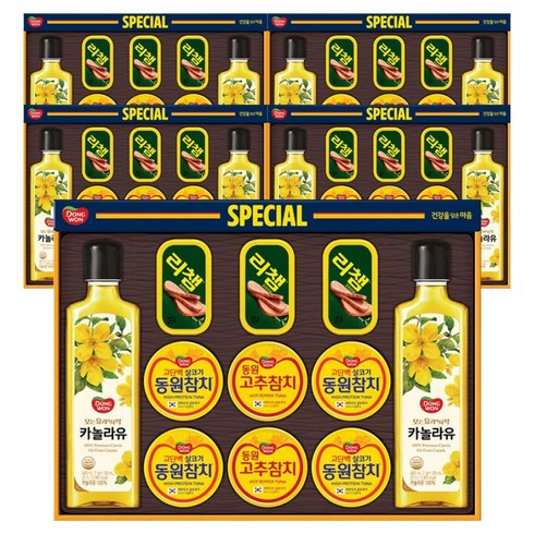동원 스페셜 선물세트 O-87호 + 부직포백, 5세트