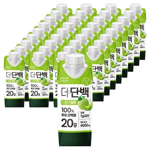 더단백 멜론, 250ml, 36개