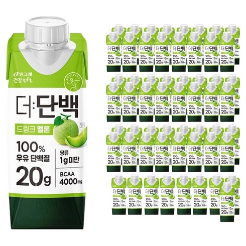 더단백 멜론, 250ml, 72개