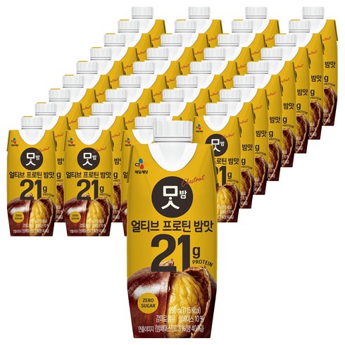 얼티브 프로틴 밤맛, 250ml, 36개