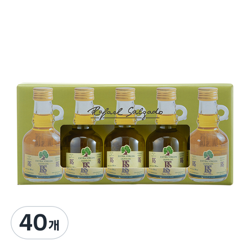 라파엘살가도 엑스트라버진 올리브유, 40개, 90ml