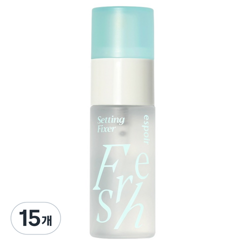 에스쁘아 프레쉬 세팅 픽서 미니, 30ml, 15개
