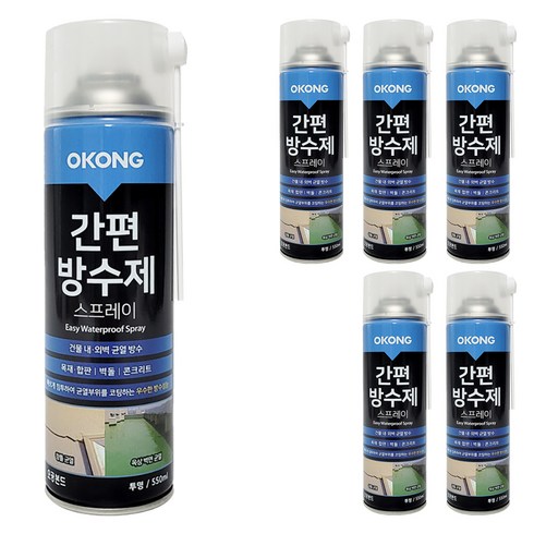 오공 간편 방수제 스프레이, 6개