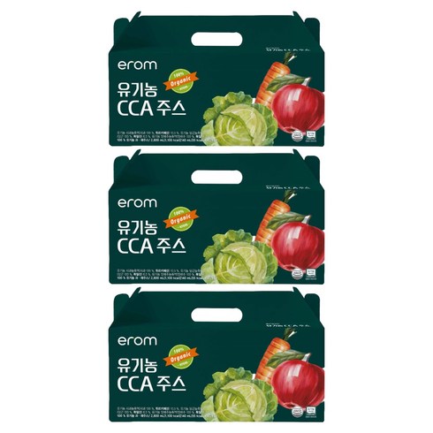 이롬 유기농 CCA주스 20p, 140ml, 3박스