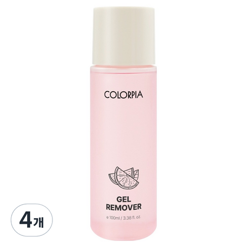 칼라피아 젤리무버 자몽향, 4개, 100ml