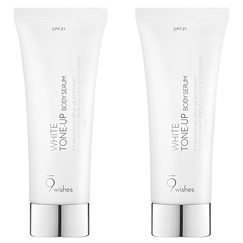 나인위시스 화이트 톤업 바디 세럼, 150ml, 2개
