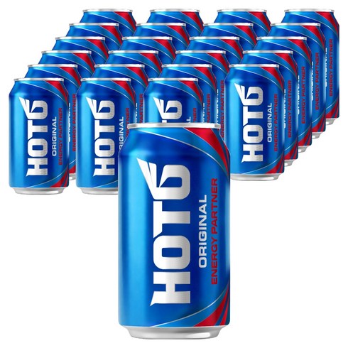 핫식스 에너지 음료, 355ml, 24개