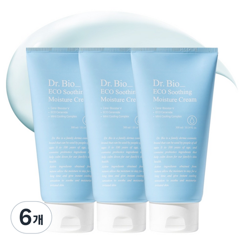 닥터바이오 에코 수딩 수분 크림, 300ml, 6개