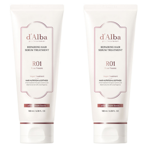 달바 프로페셔널 리페어링 헤어 세럼 트리트먼트, 2개, 180ml