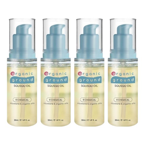 오가닉그라운드 스쿠스쿠오일, 50ml, 4개
