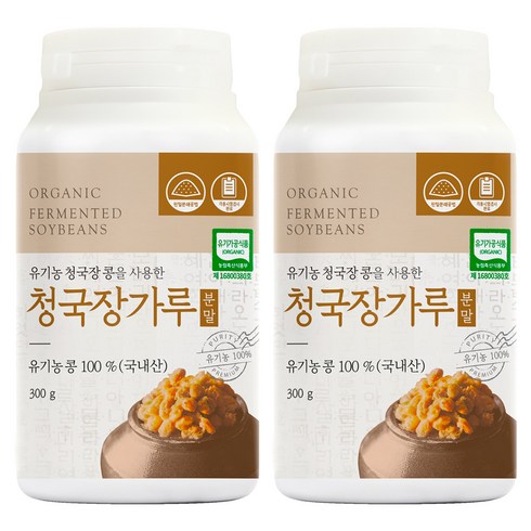 유기농마루 정품 청국장가루, 300g, 2개